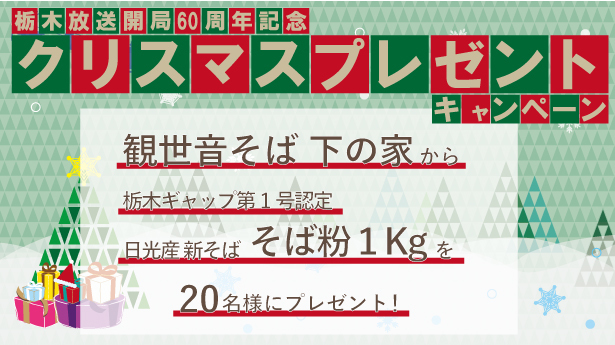 クリスマスプレゼントキャンペーン